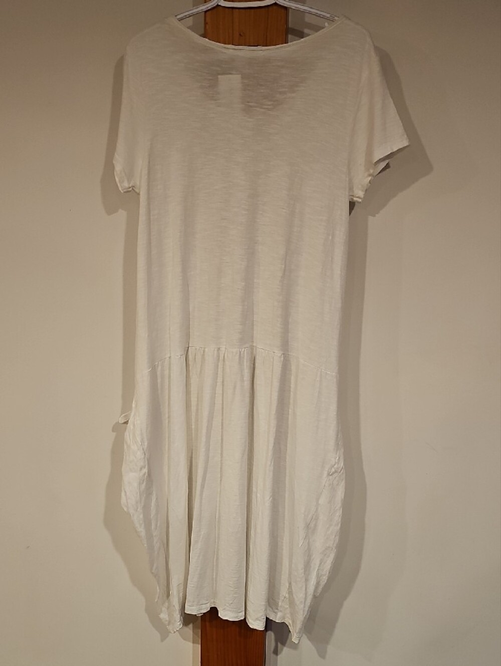 Linen and Cotton Cozy Pocket Midi Dress - Picture 8 of 9